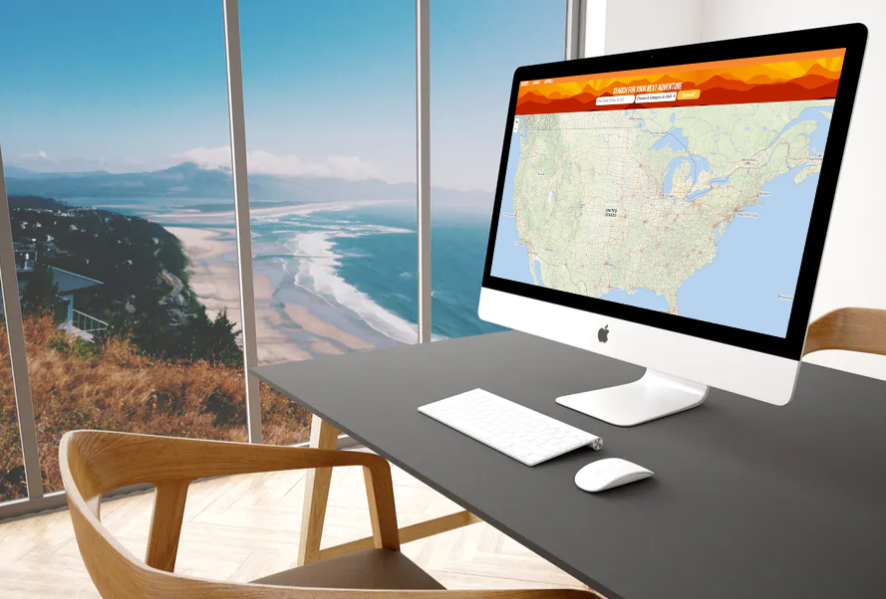 Photo of scout app on desktop